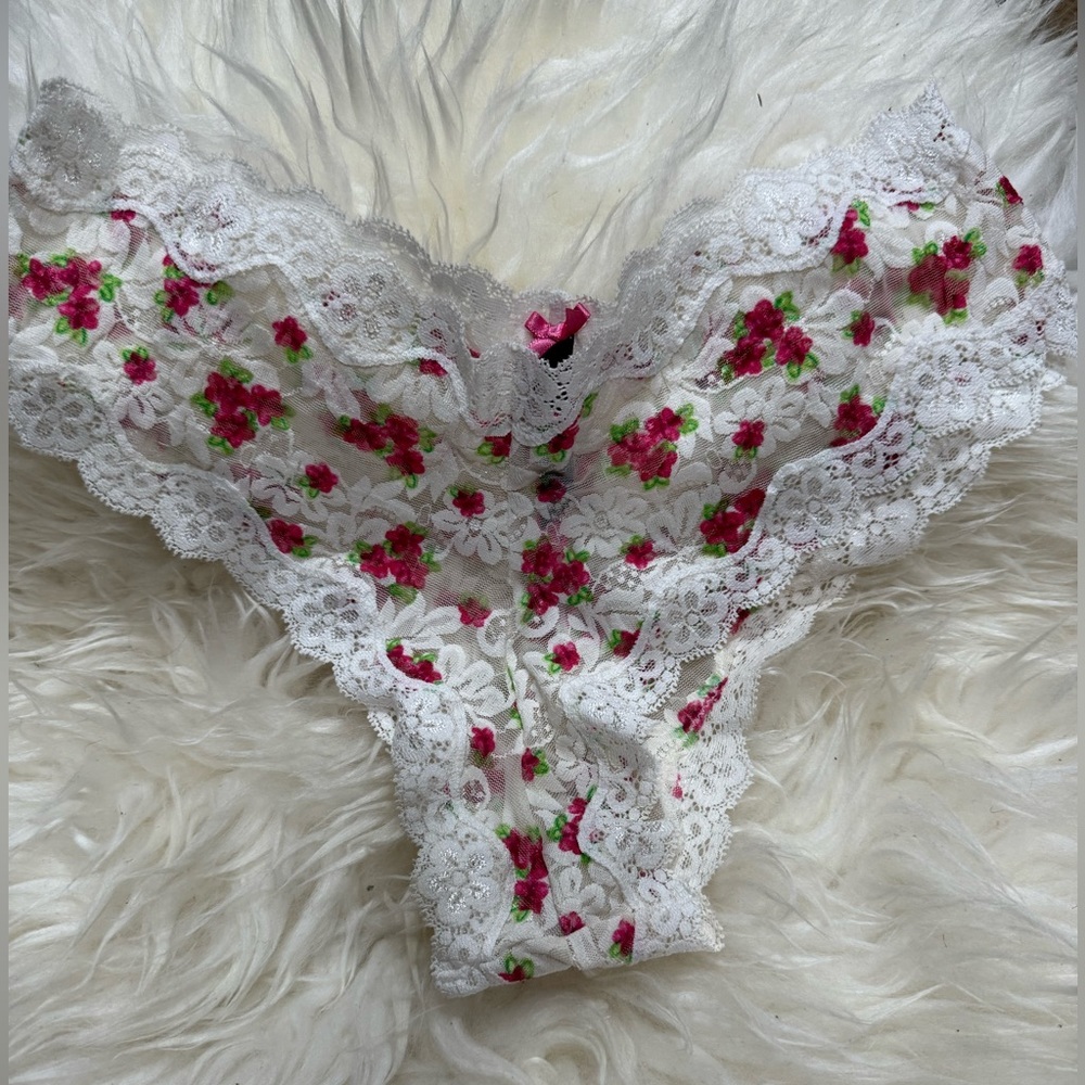 Flower Lace Sexy Little Things Victoria Secret Pantie